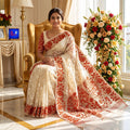 Jamdani Zardosi Kathdana Saree