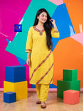Pure Cotton Kantha Stitch Palazzo Set
