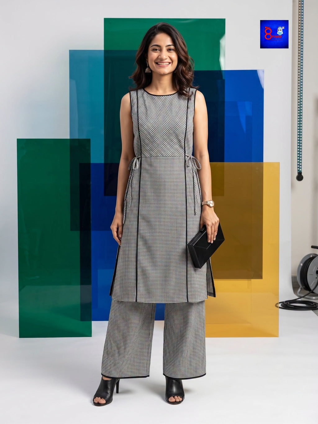 Pure Cotton Office Wear Co-ord Set