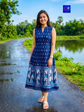 Jamdani A-Line Dress