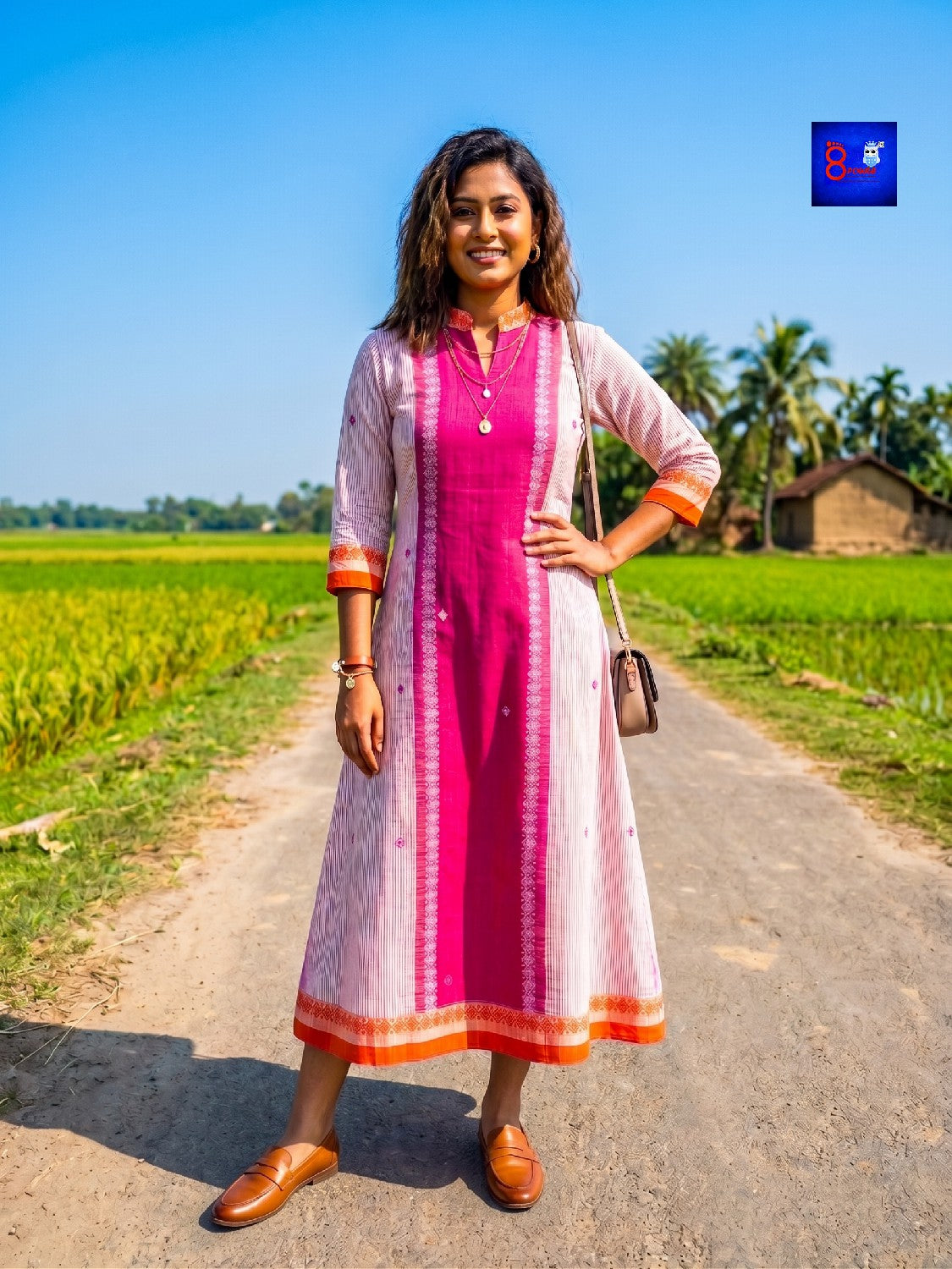 Handwoven Khadi Cotton Dress