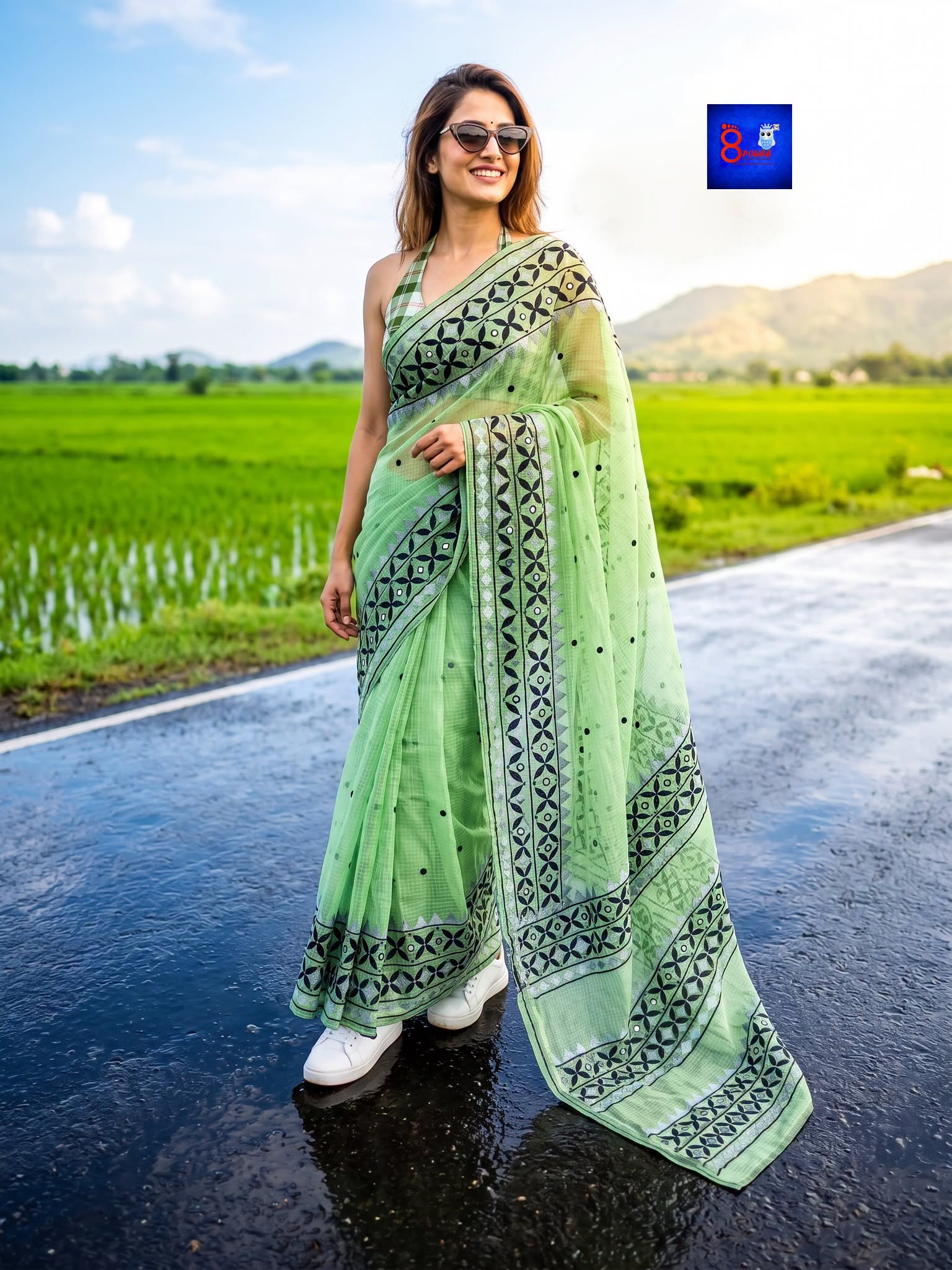 Resham Kanthiwari Saree