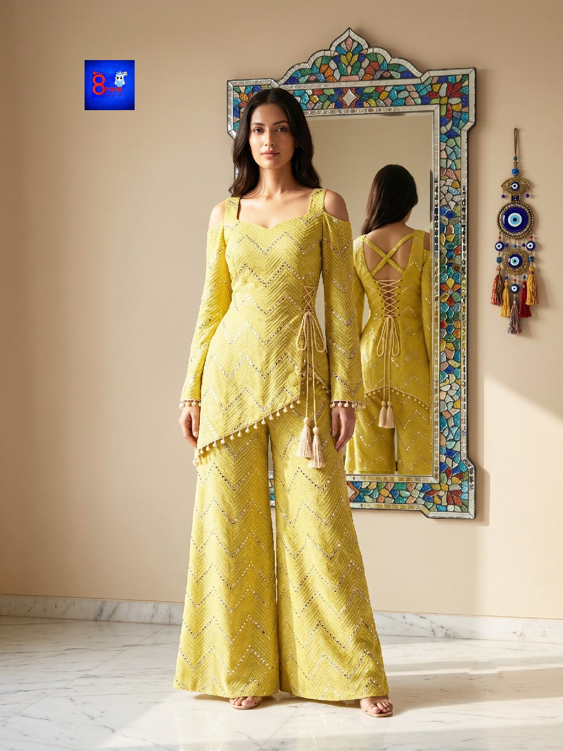 Pure Georgette Designer Set