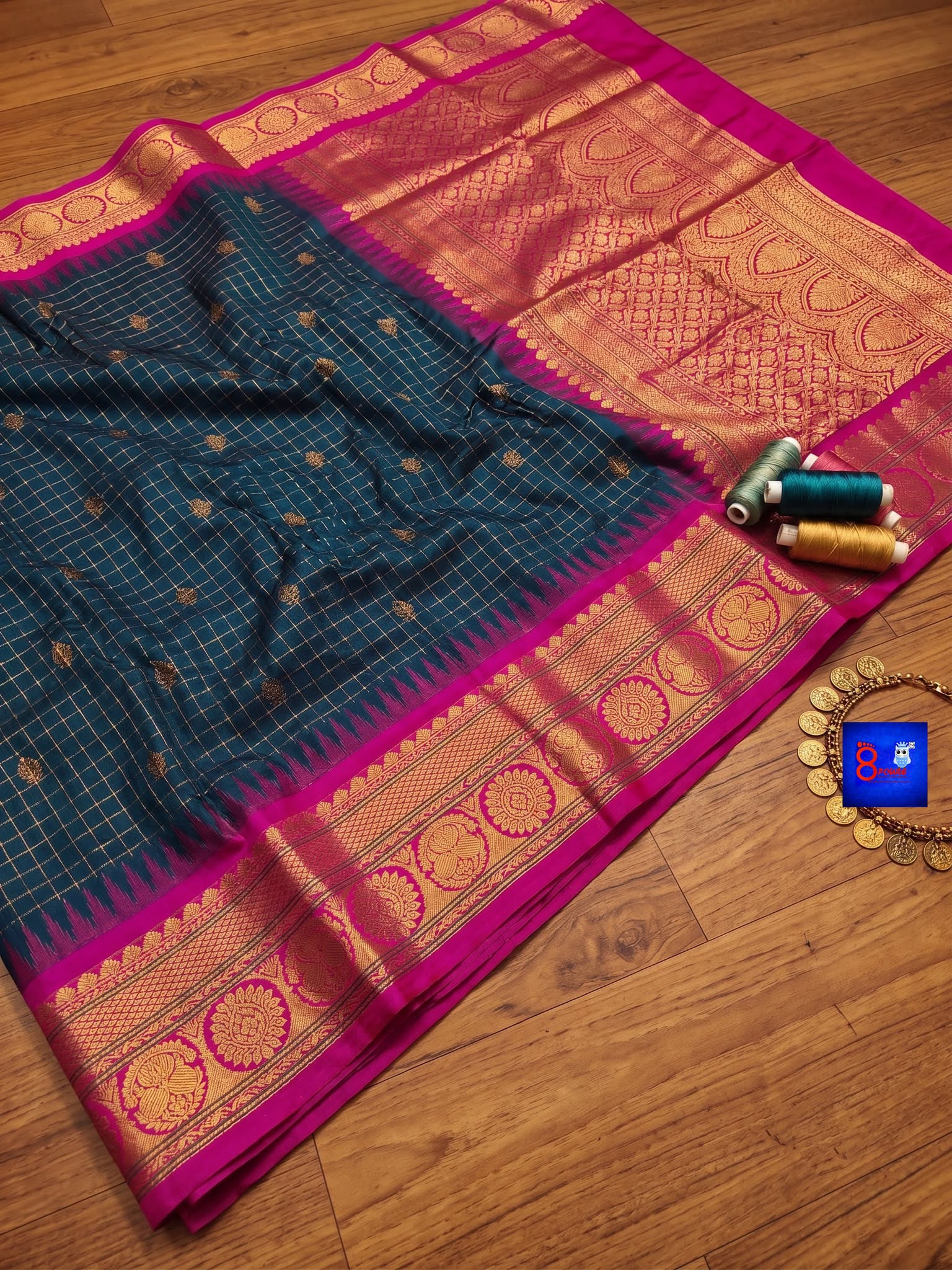 Pure Silk Gadwal Sarees