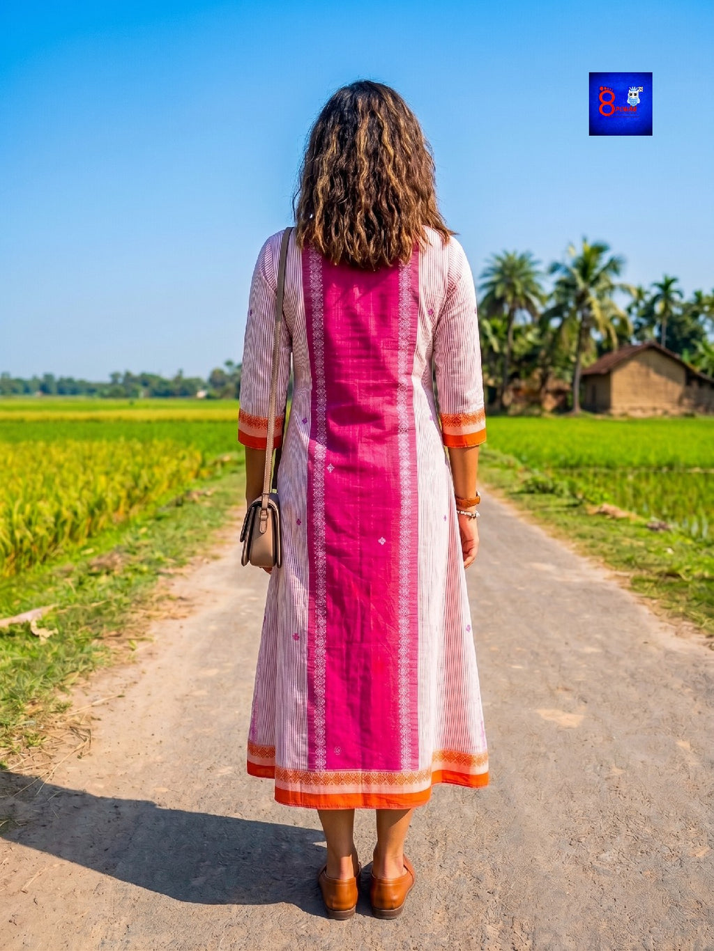 Handwoven Khadi Cotton Dress
