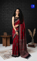 Authentic Modal Ajrakh Saree