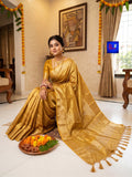 Premium Organza Tissue Woven Saree