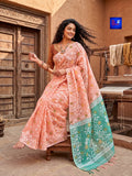Pure Cotton Jamdani Saree with Blouse Piece