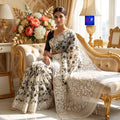Jamdani Zardosi Kathdana Saree