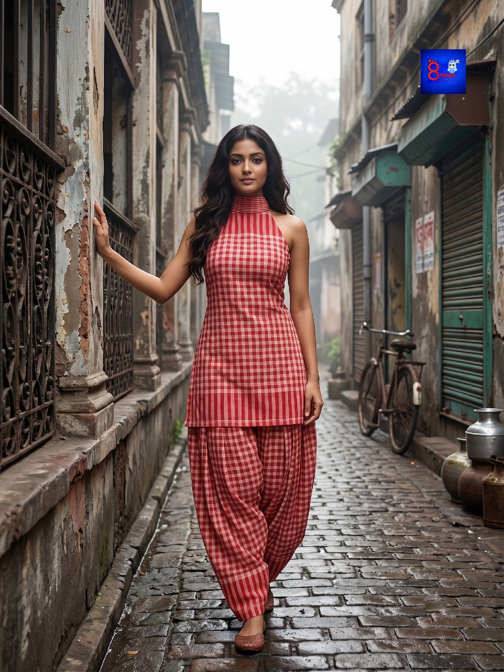 Gamcha Kurti and pant