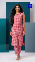 Pure Cotton Office Wear Co-ord Set