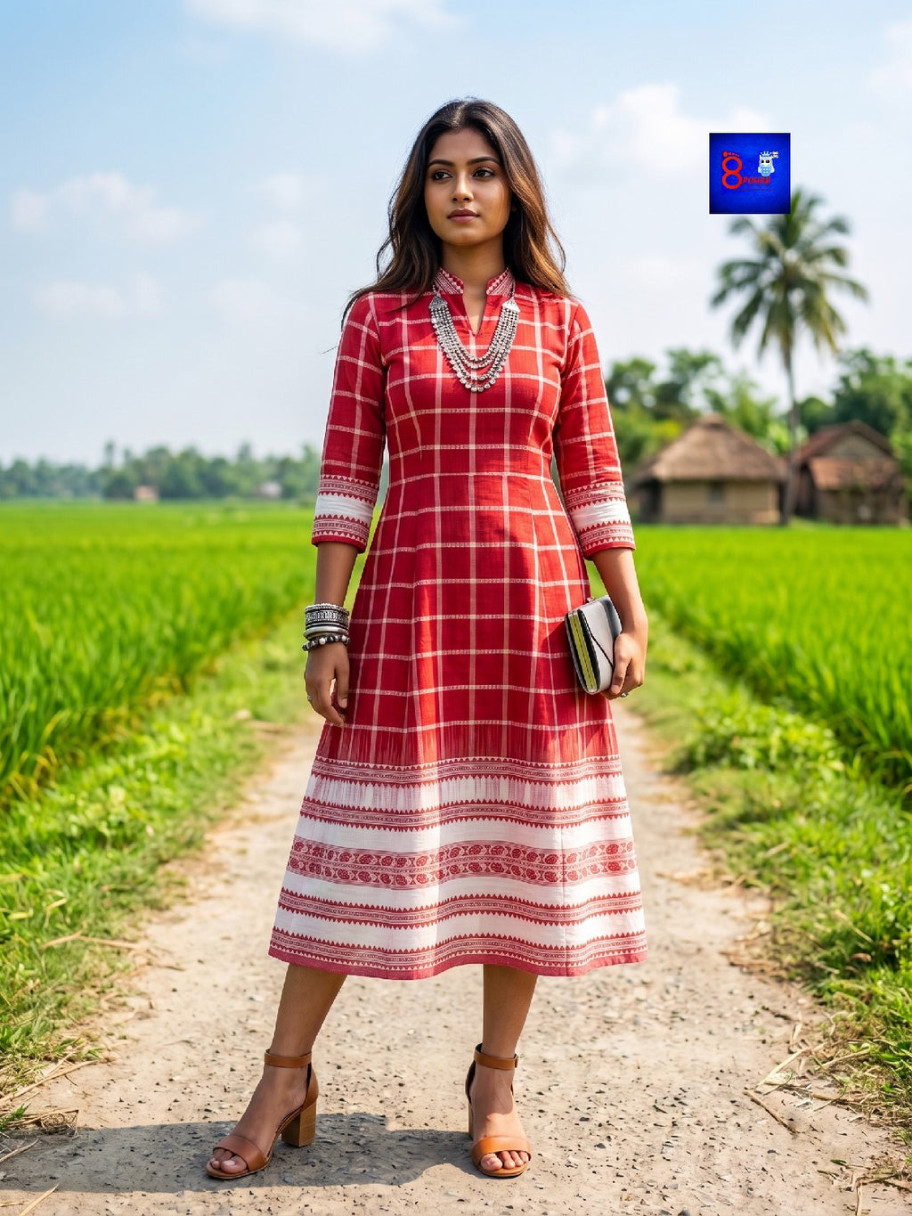 Handwoven Khadi Cotton Dress