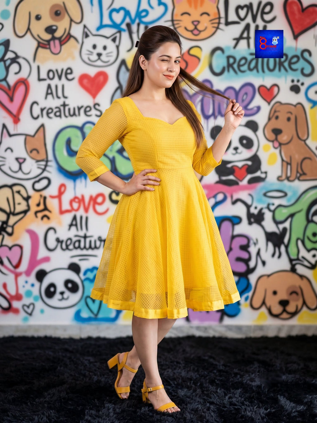 Pure Cotton Kota Dress