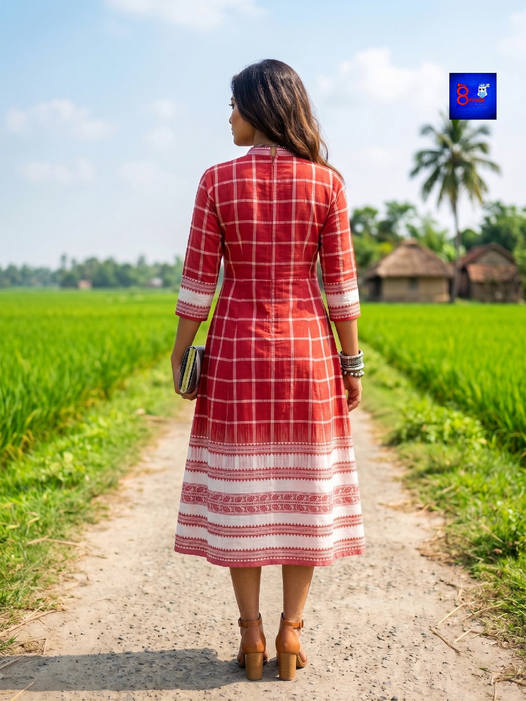 Handwoven Khadi Cotton Dress