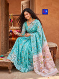 Pure Cotton Jamdani Saree with Blouse Piece