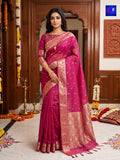 Pure Linen Banarasi Saree