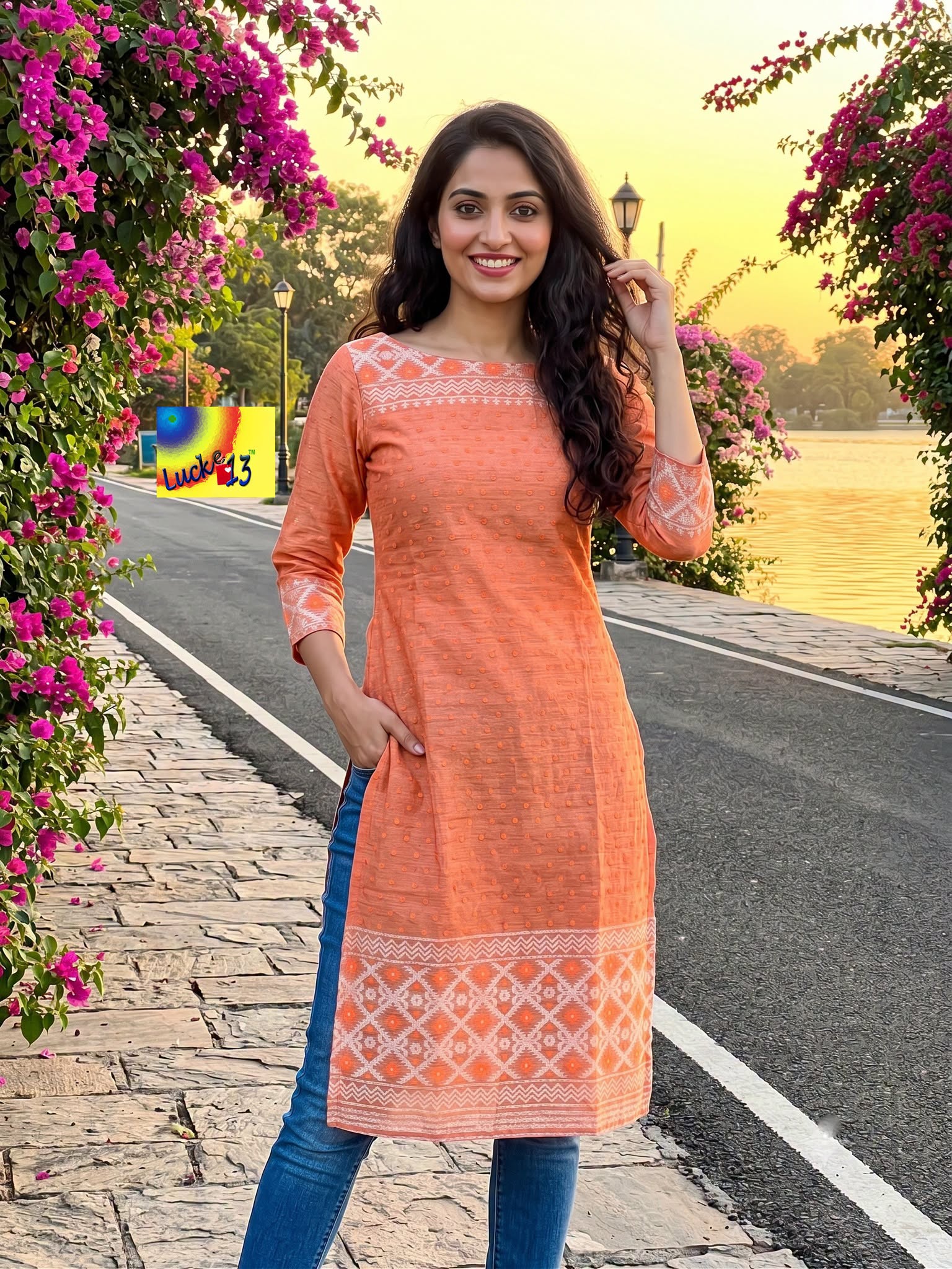 Jamdani Kurti