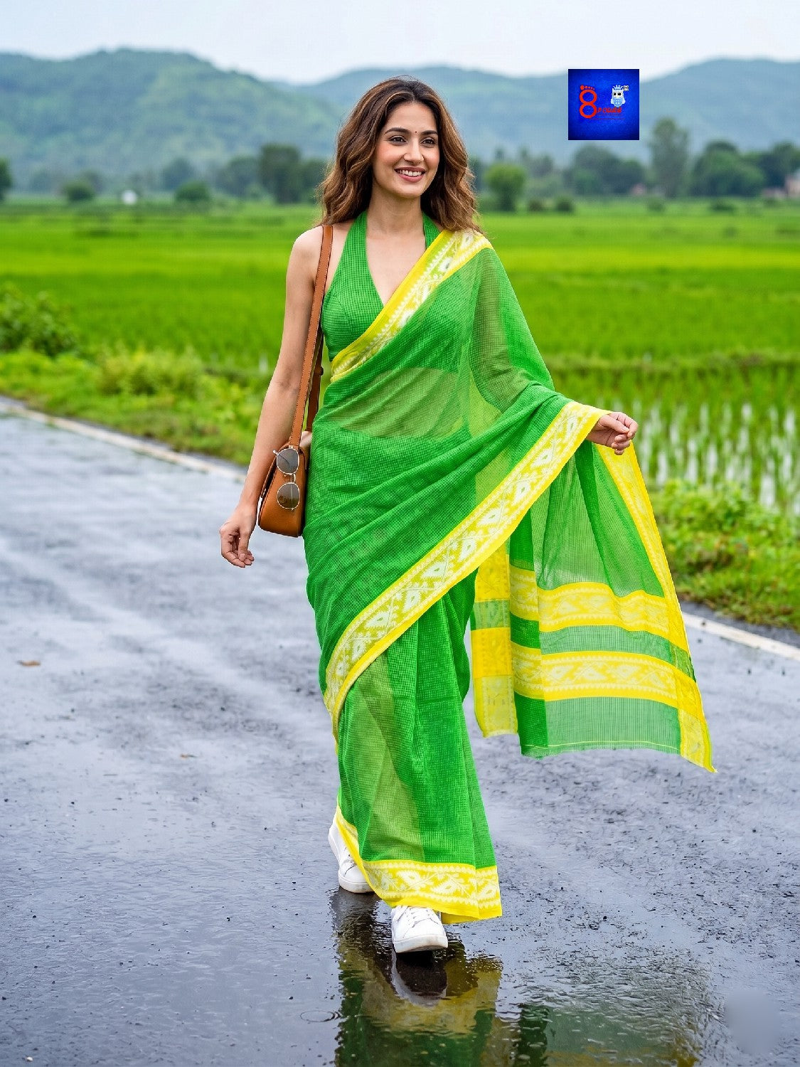 Resham Jamdani Border