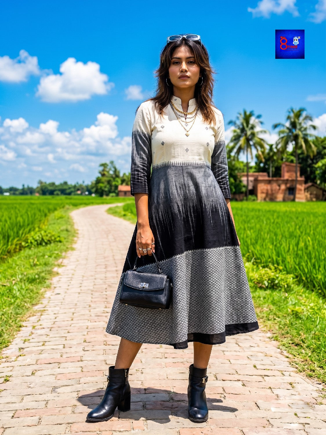 Handwoven Khadi Cotton Dress