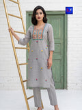 Cotton Kota Kurti Pant Set