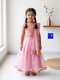 Kids Lahenga Set( Three Pc)