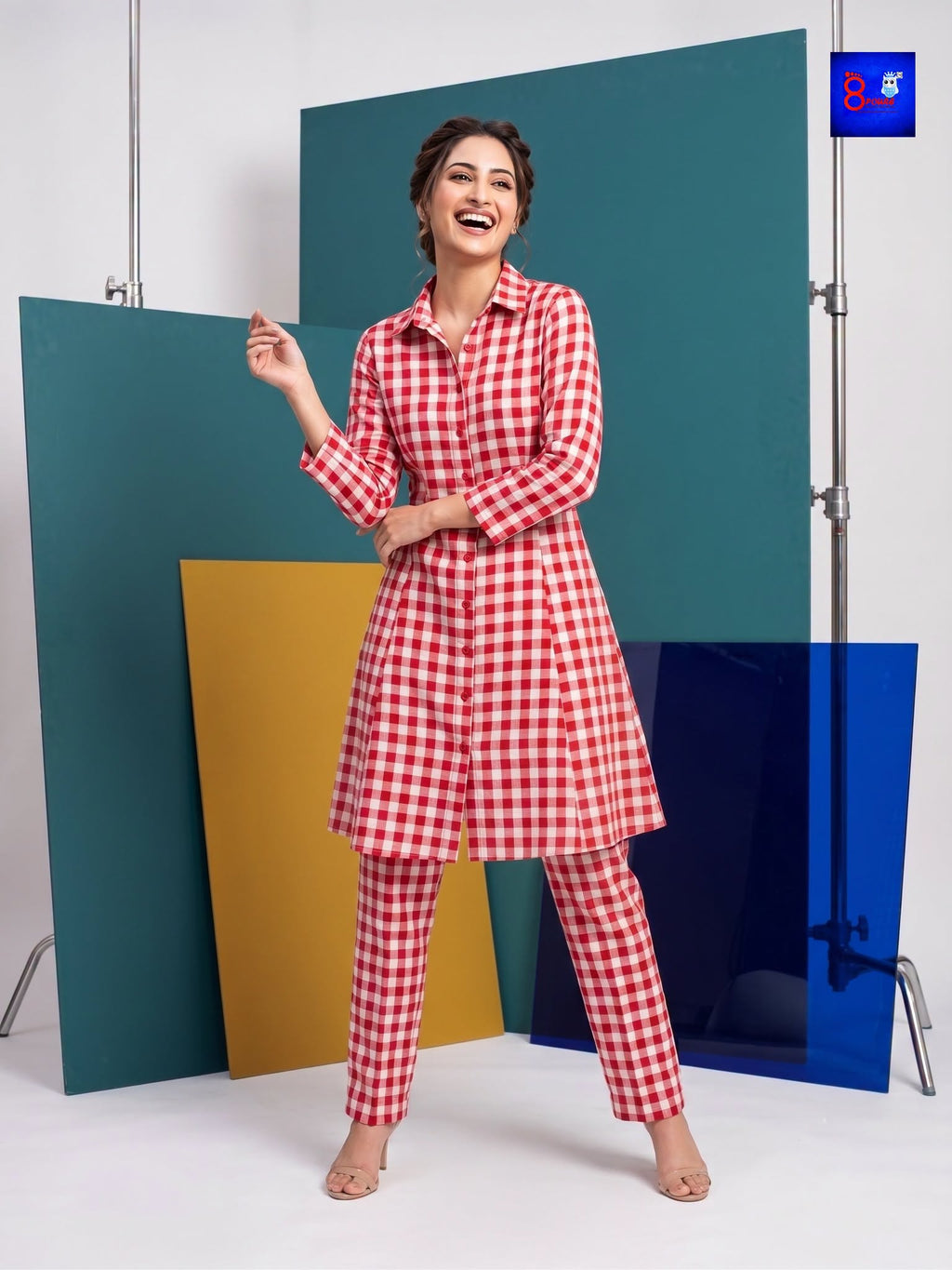 Pure Cotton Office Wear Co-ord Set