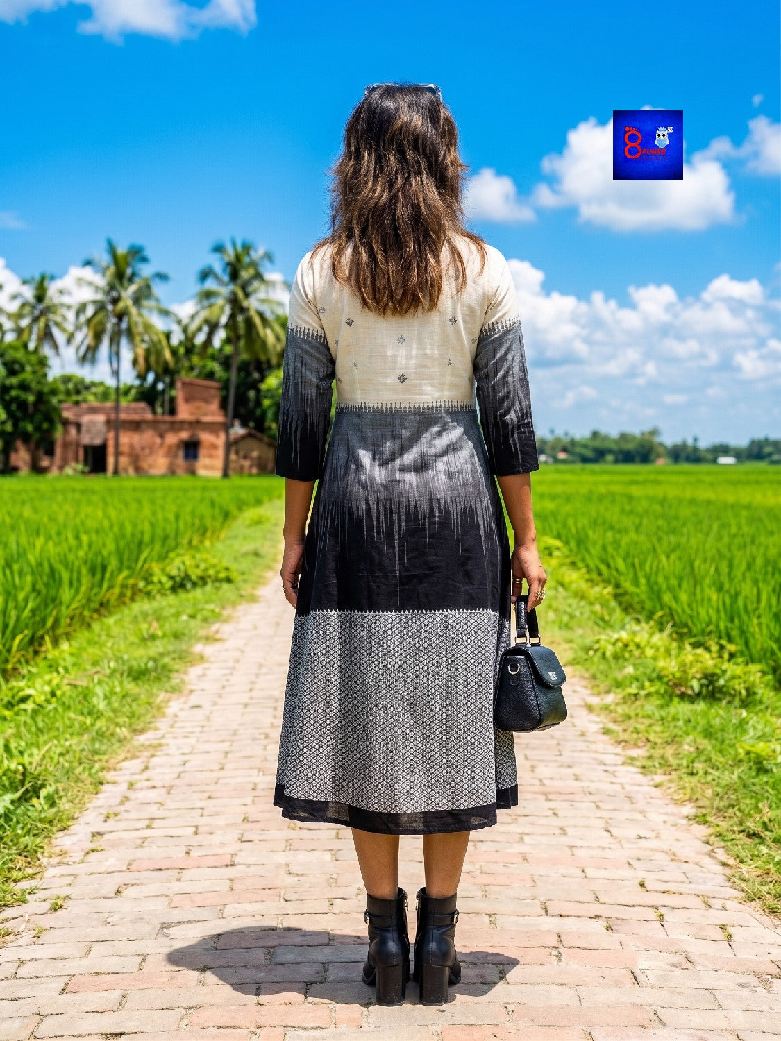 Handwoven Khadi Cotton Dress