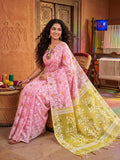 Pure Cotton Jamdani Saree with Blouse Piece