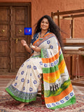 Independence Day Saree