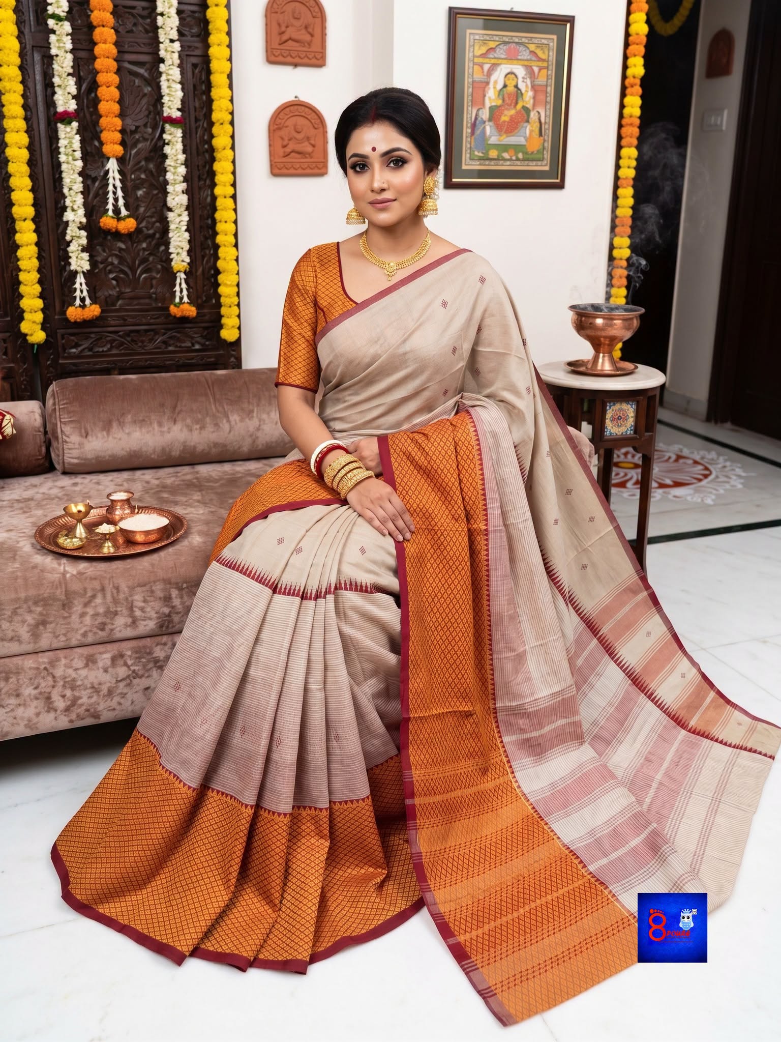 Pure Handwoven Sohag Saree