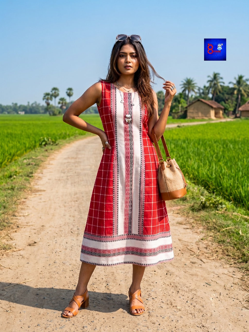 Handwoven Khadi Cotton Dress