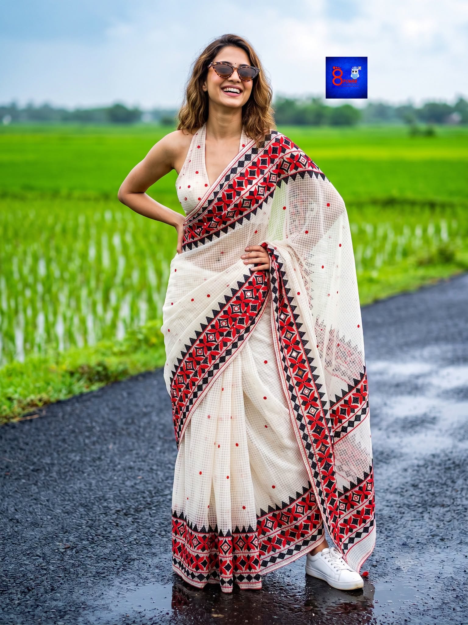 Resham Kanthiwari Saree