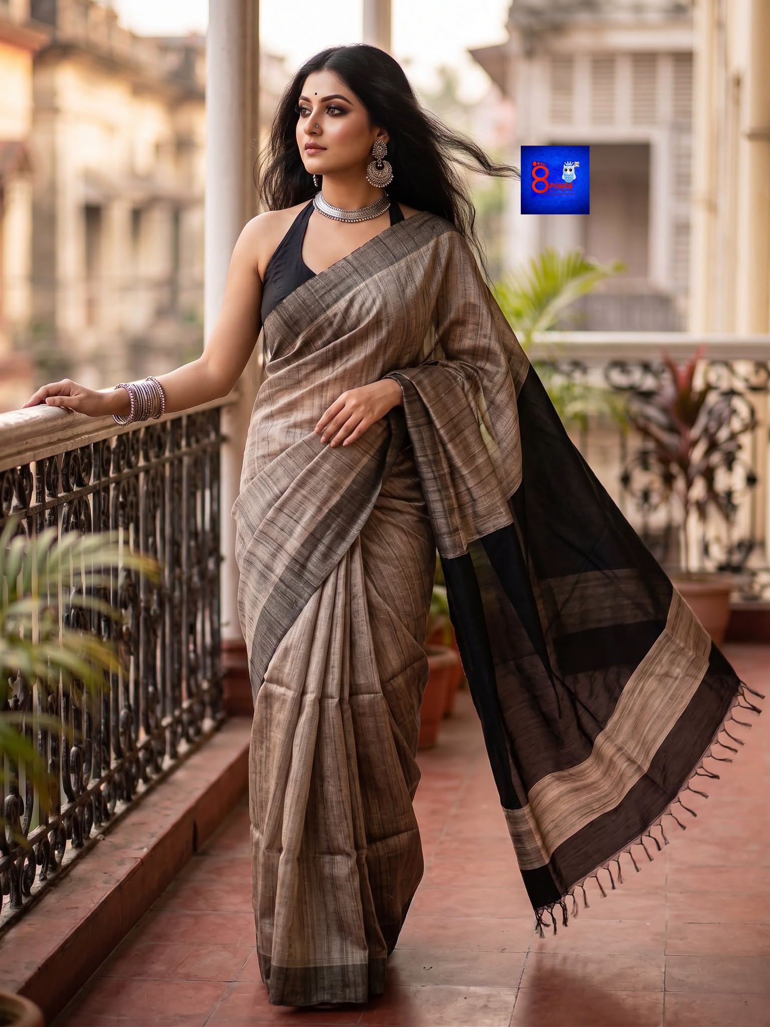 Handwoven Pure Ghicha Silk