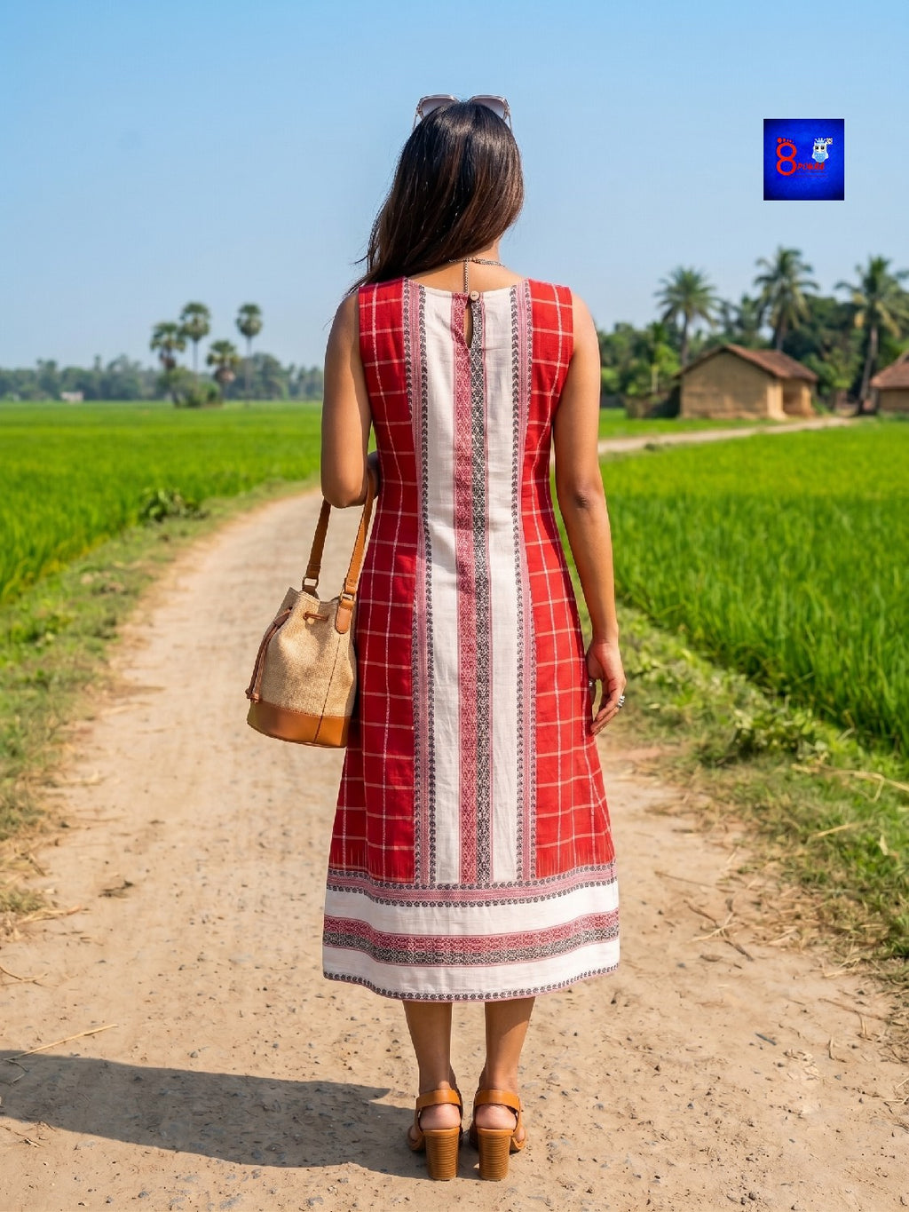 Handwoven Khadi Cotton Dress
