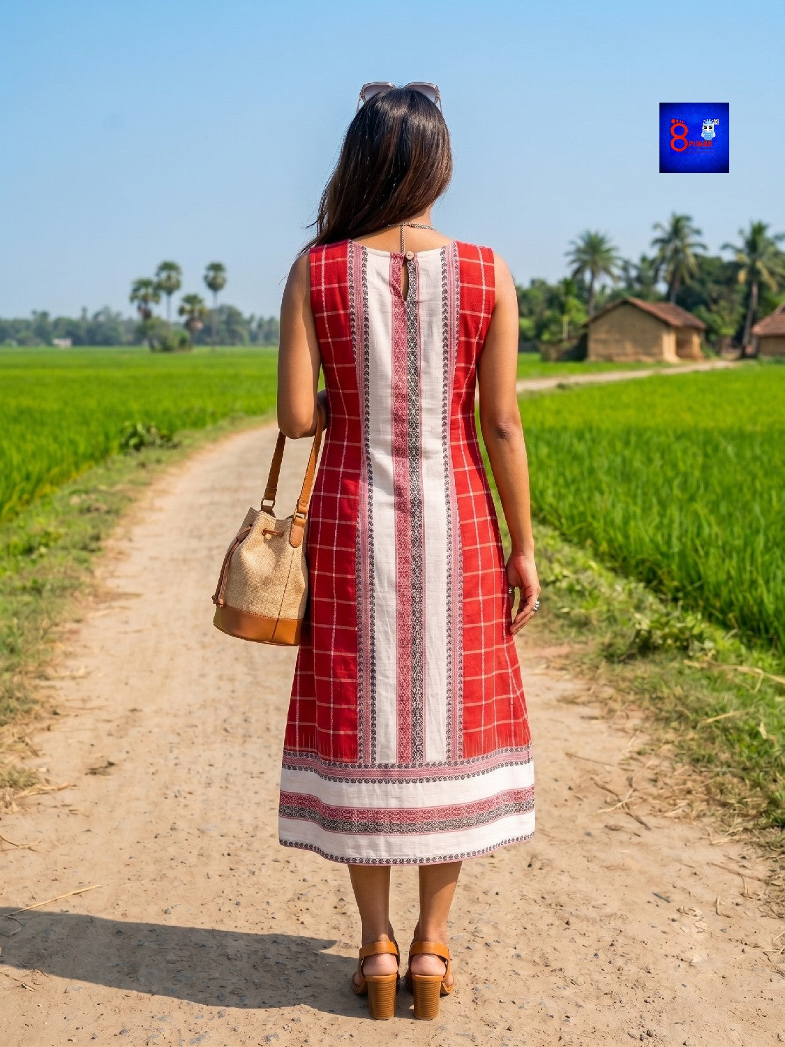 Handwoven Khadi Cotton Dress