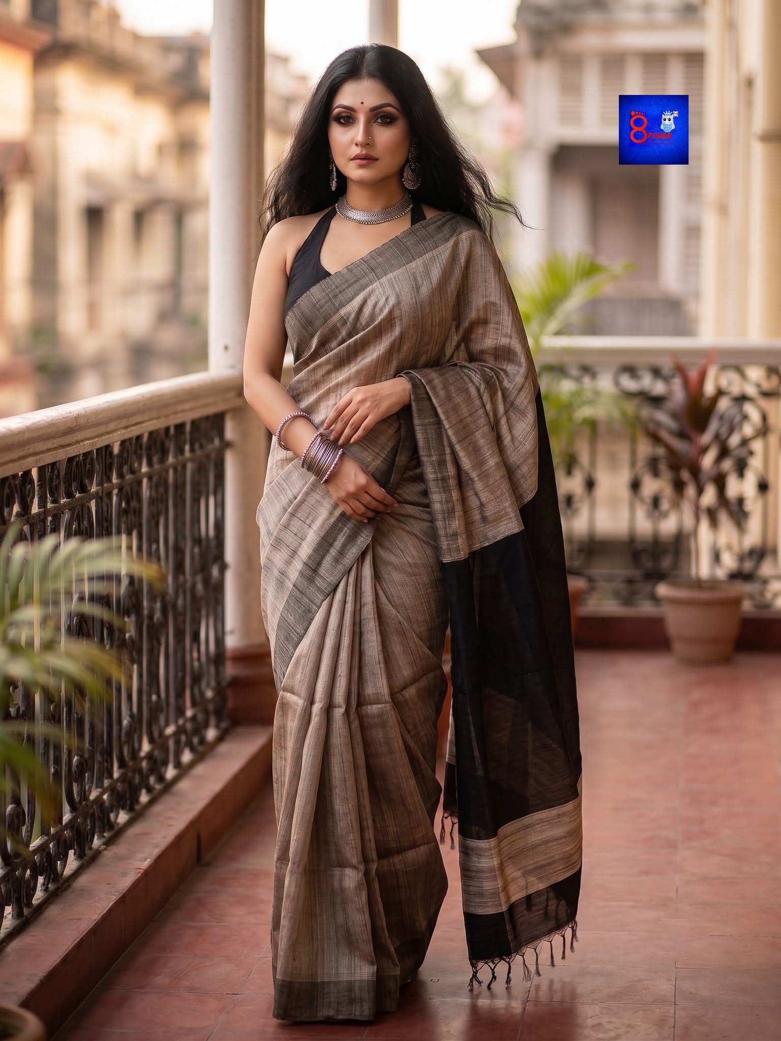Handwoven Pure Ghicha Silk