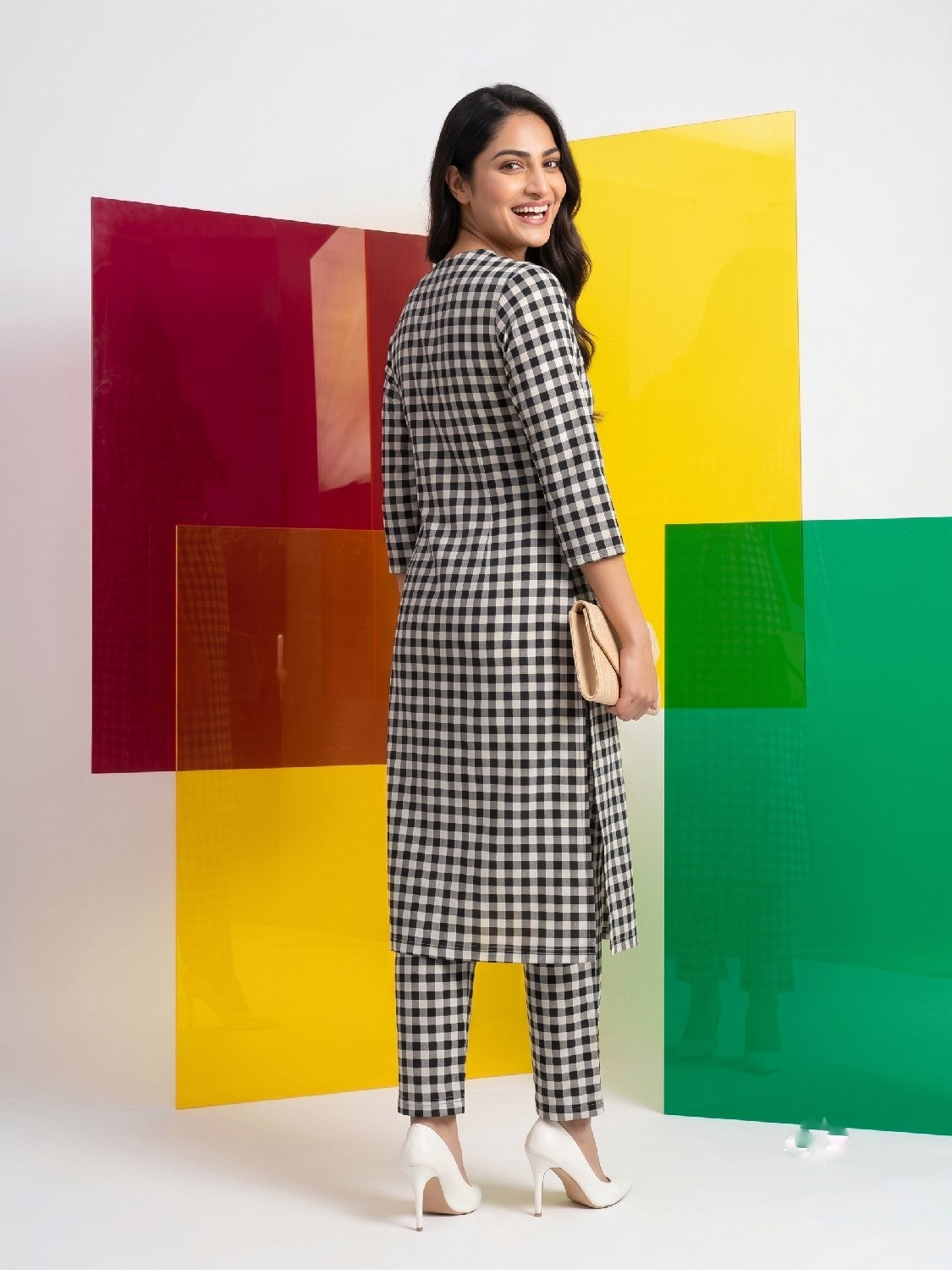 Pure Cotton Office Wear Co-ord Set