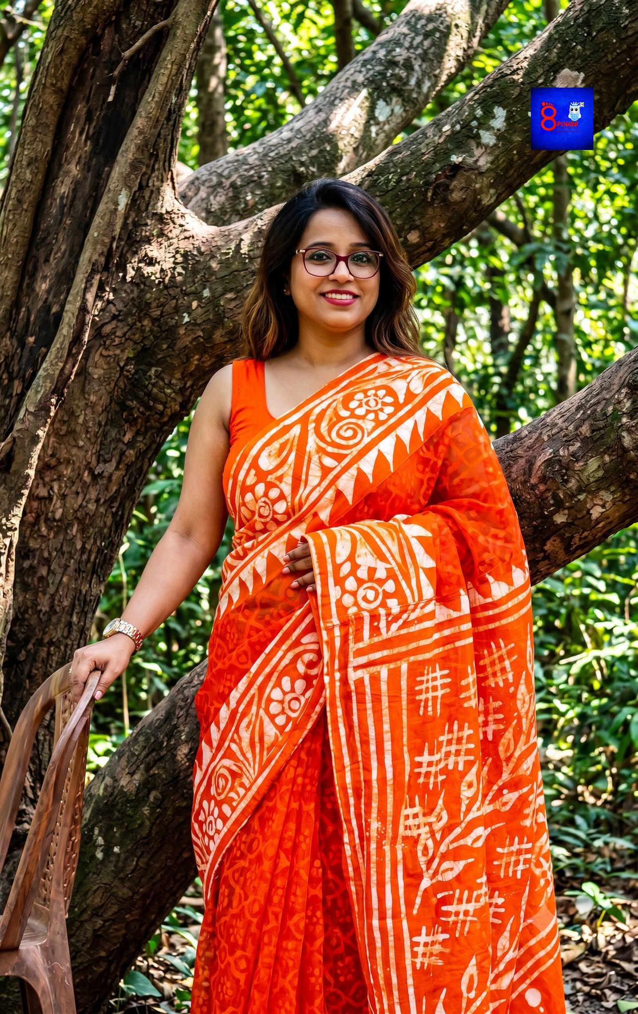 Jambatik Saree