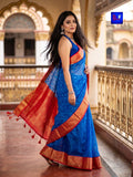 JamBanaras Saree - Blue