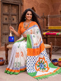 Independence Day Saree