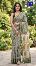 Authentic Maheshwari Silk Saree