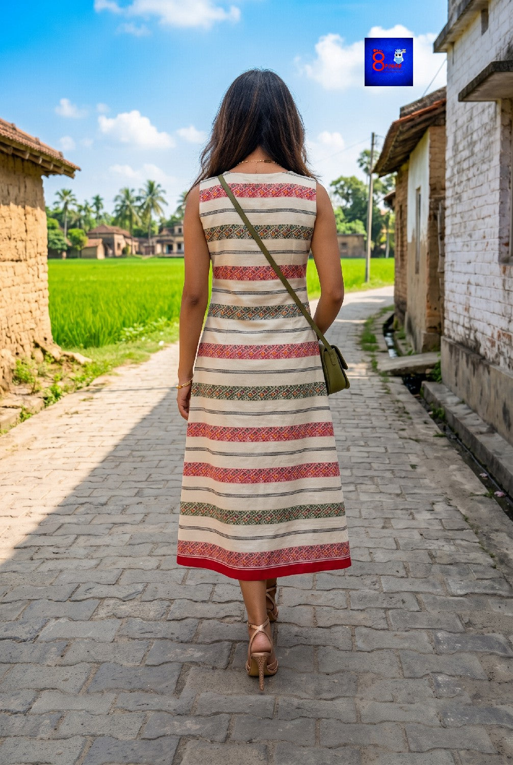 Handwoven Khadi Cotton Dress
