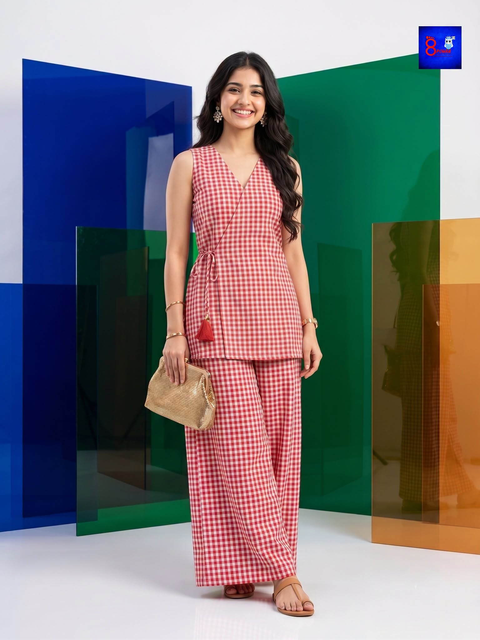 Pure Cotton Office Wear Co-ord Set