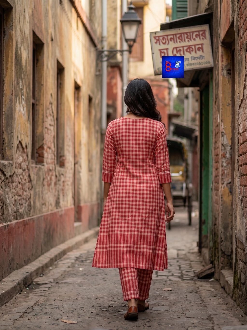 Gamcha Kurti and pant