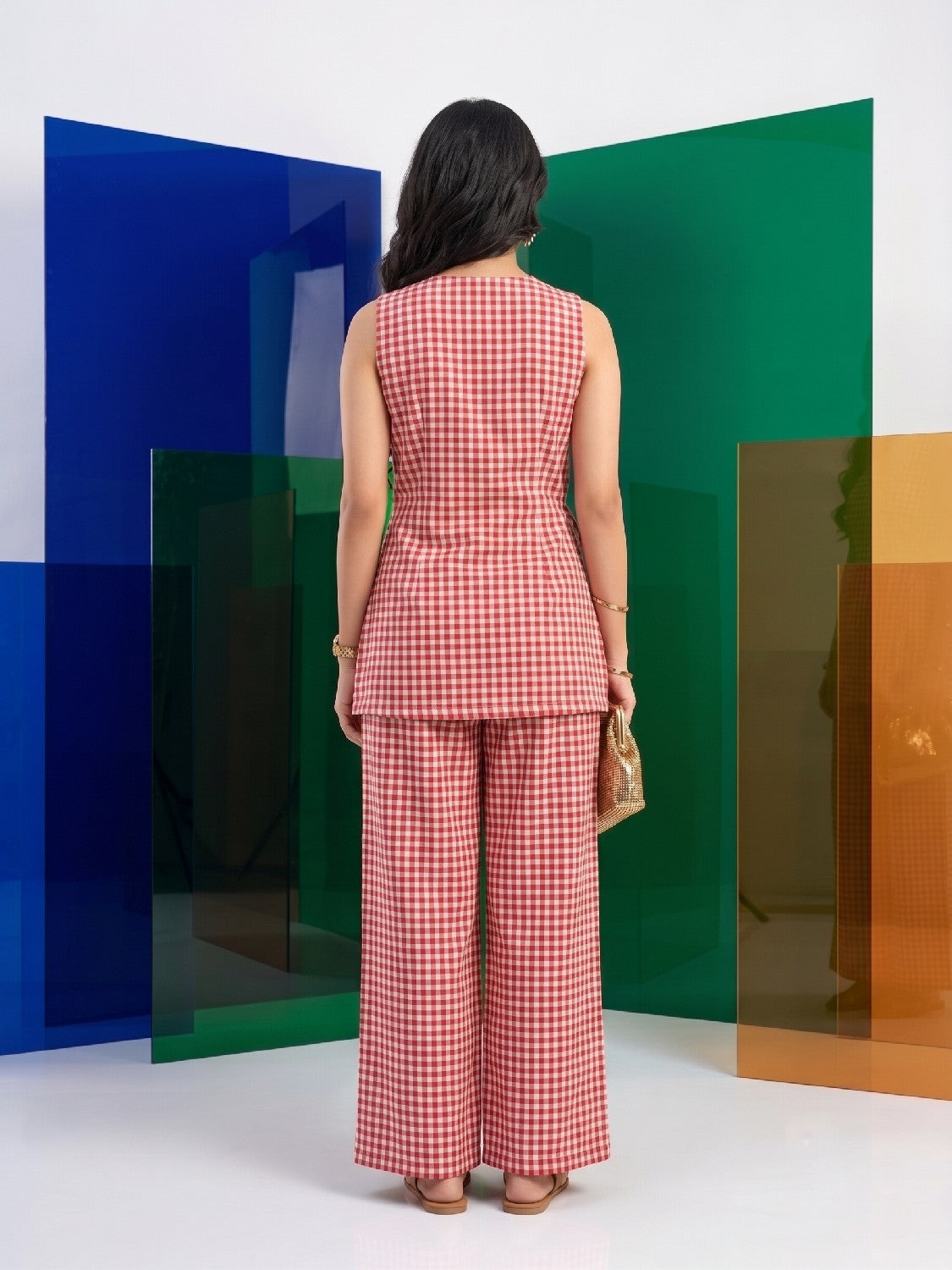 Pure Cotton Office Wear Co-ord Set