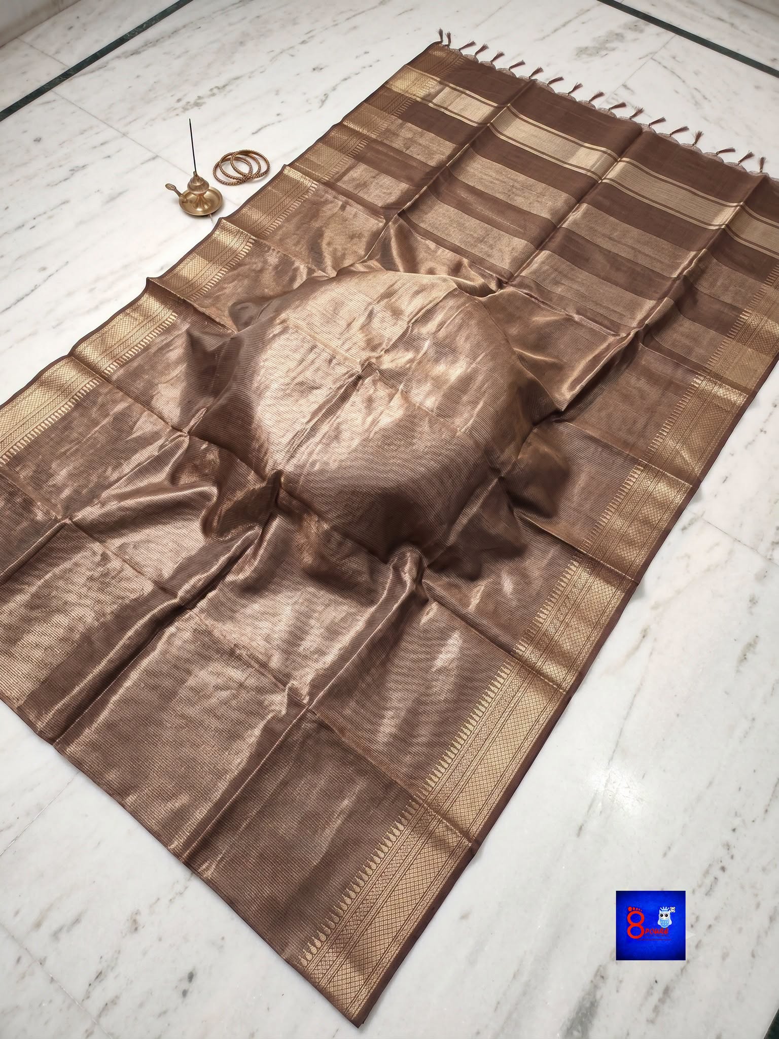 Premium Organza Tissue Woven Saree
