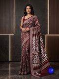 Blended Bangalore Silk Kantha Saree