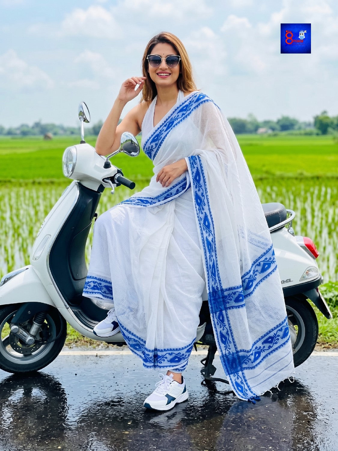 Resham Jamdani Border