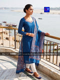 Jamdani Kurti and Dupatta Set