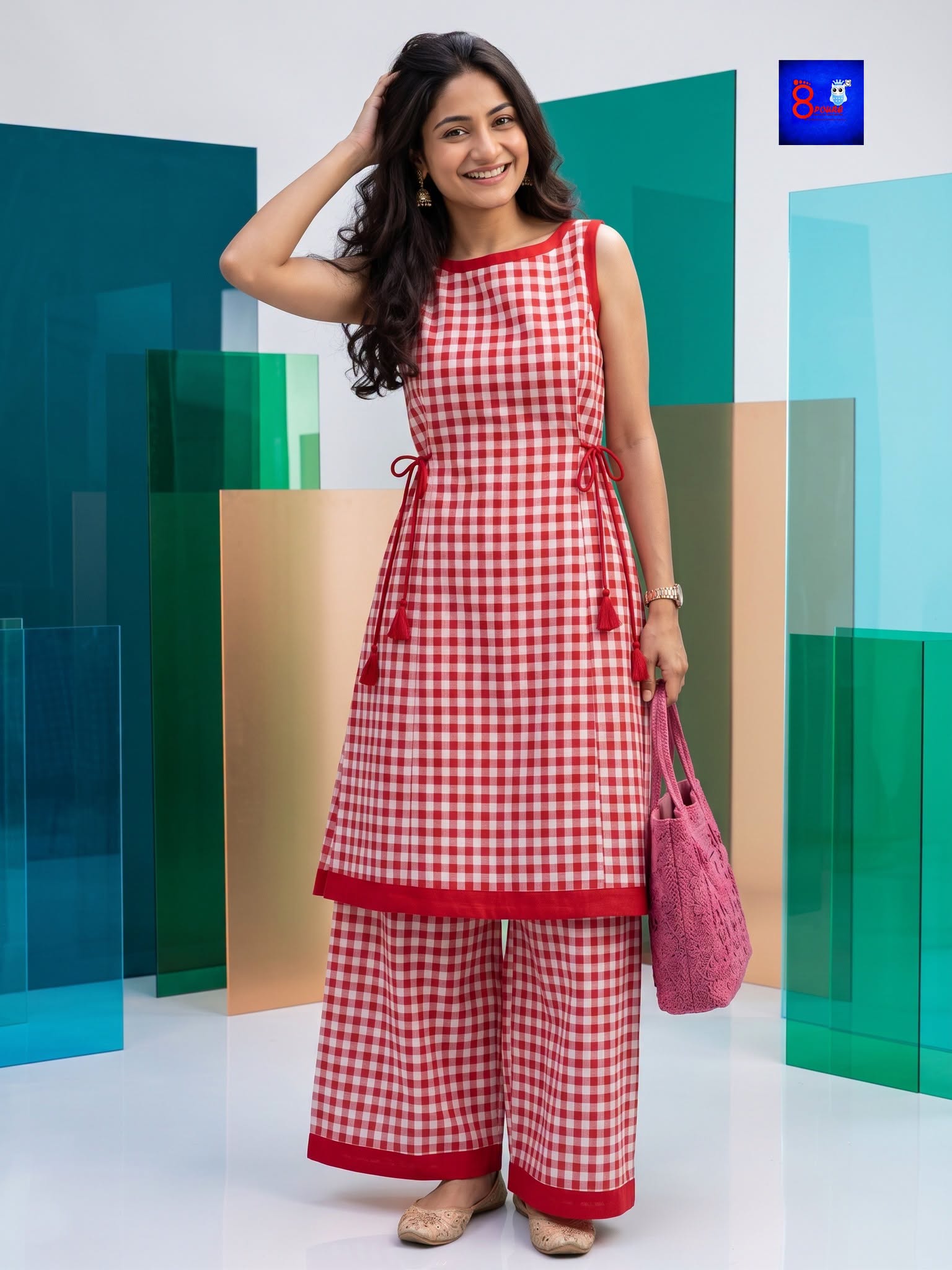 Pure Cotton Office Wear Co-ord Set